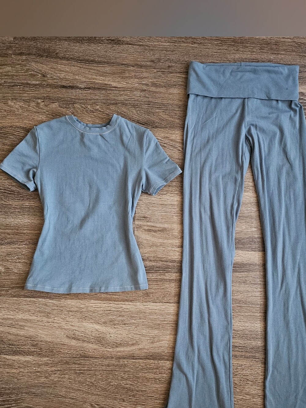 SKIMS "Kyanite" Cotton Jersey Set